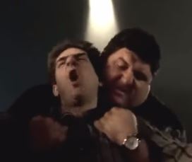 Michael Imperioli and Tony Siragusa in The Sopranos (source: Twitter)