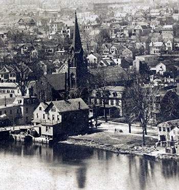 Dutch Reformed Church on the Passaic River, Belleville, New Jersey Dutch Reformed Church on the Passaic River, Belleville, New Jersey