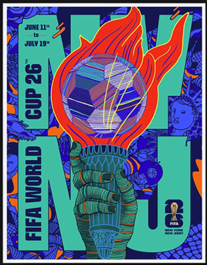 Official FIFA World Cup Poster