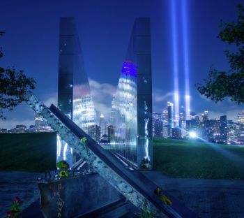 The Empty Sky Memorial in Jersey City